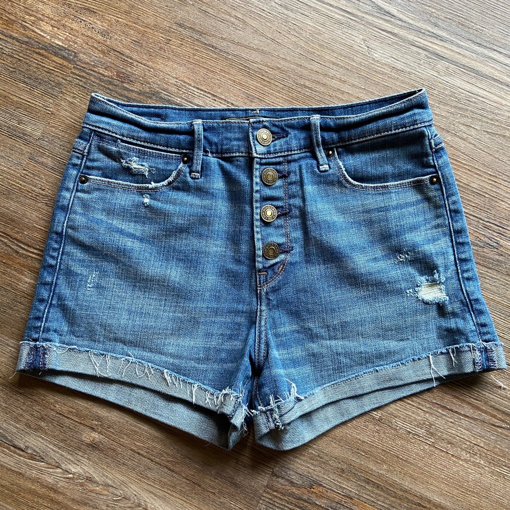 Abercrombie & Fitch Jean Shorts - Picture 1 of 9